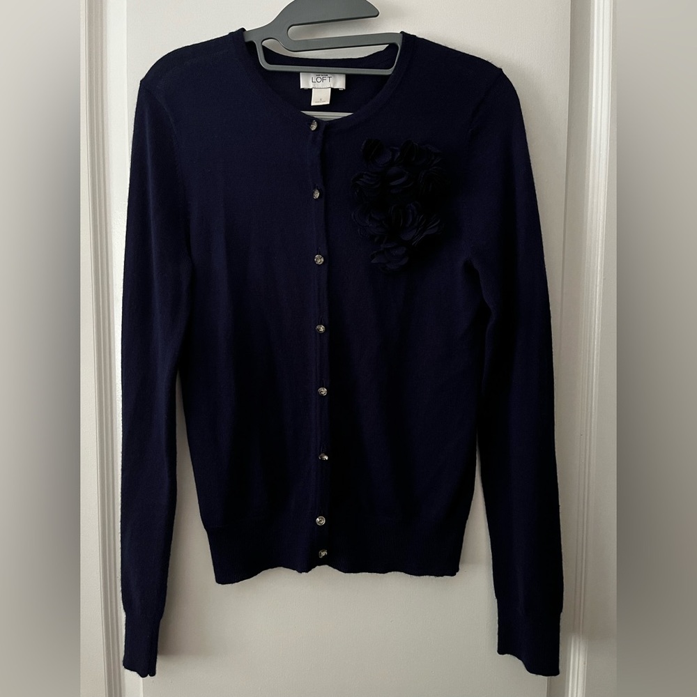 Ann Taylor LOFT Wool Blend Cardigan